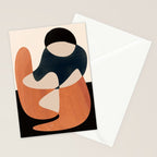 Abstract Figure 4 Stationery Card Gallery Image 2