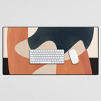 Abstract Figure 4 Desk Mat Gallery Image 1