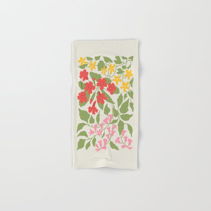 Flower Market 07: Barcelona Bath Towel Gallery Image 1