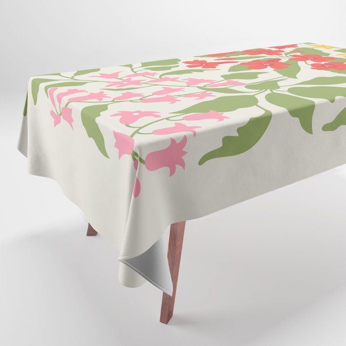 Flower Market 07: Barcelona Tablecloth Gallery Image 1