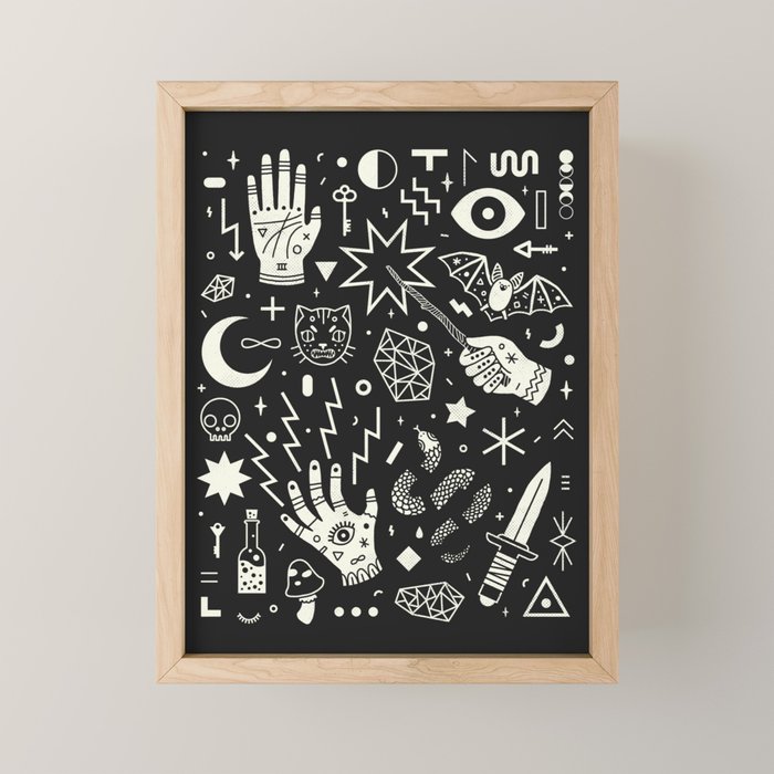 Witchcraft Mini Art Print Gallery Image 1