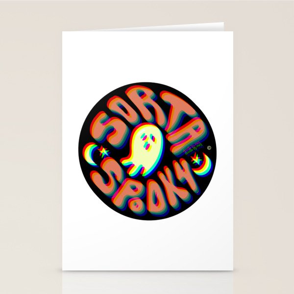 Sorta Spooky © 3D Stationery Card Gallery Image 2