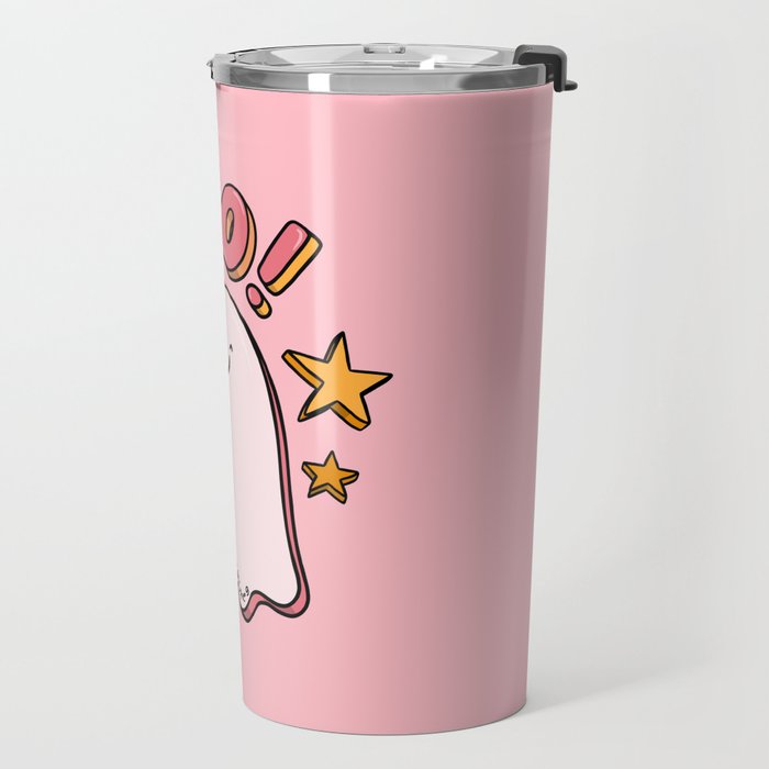 Cute Boo Travel Mug Gallery Image 2