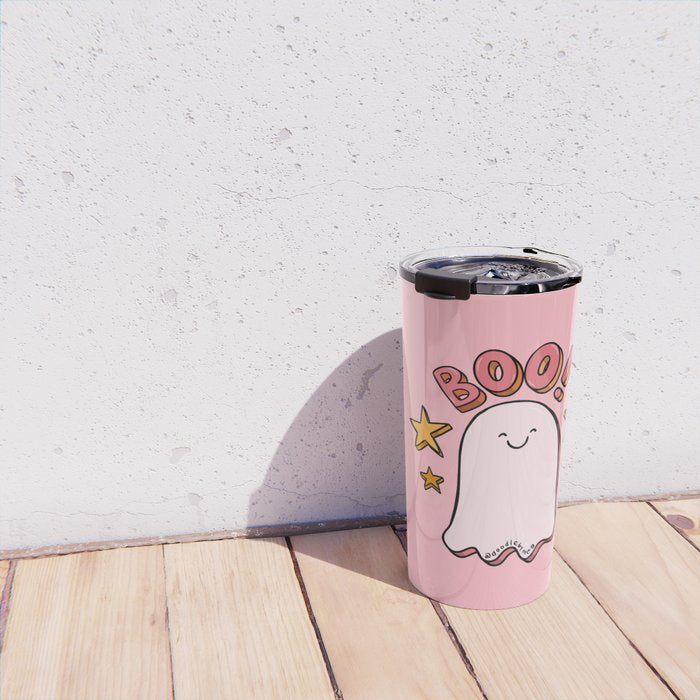 Cute Boo Travel Mug Gallery Image 4