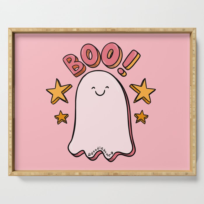Cute Boo Serving Tray Gallery Image 1