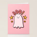 Cute Boo Stationery Card Gallery Image 2