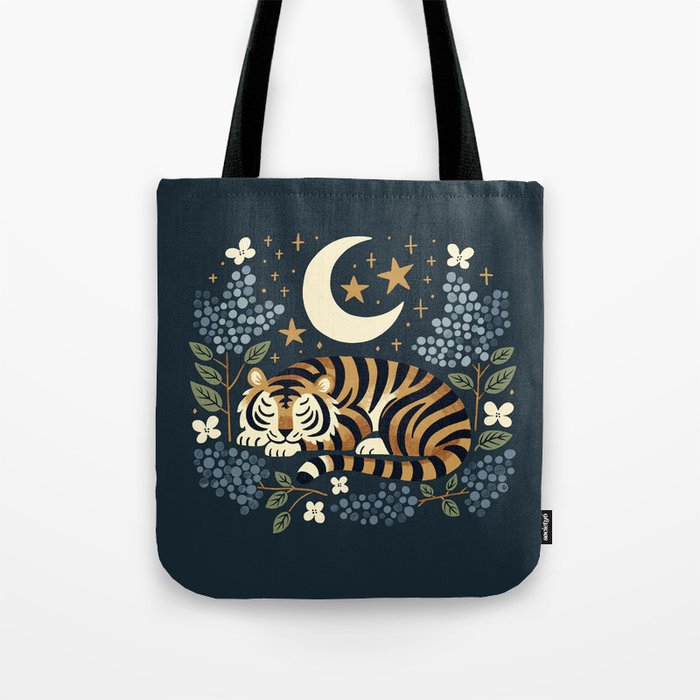 Slumbering Tiger Tote Bag Gallery Image 1