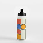 Bauhaus Blocks 02 Water Bottle Gallery Image 2