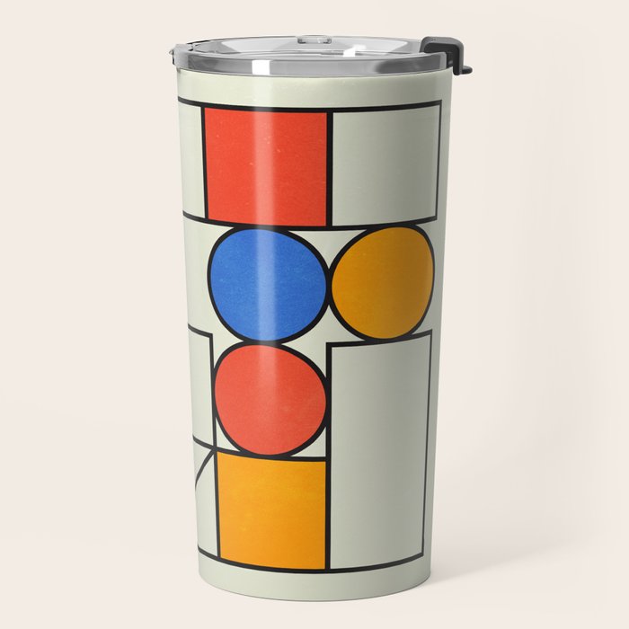 Bauhaus Blocks 02 Travel Mug Gallery Image 2