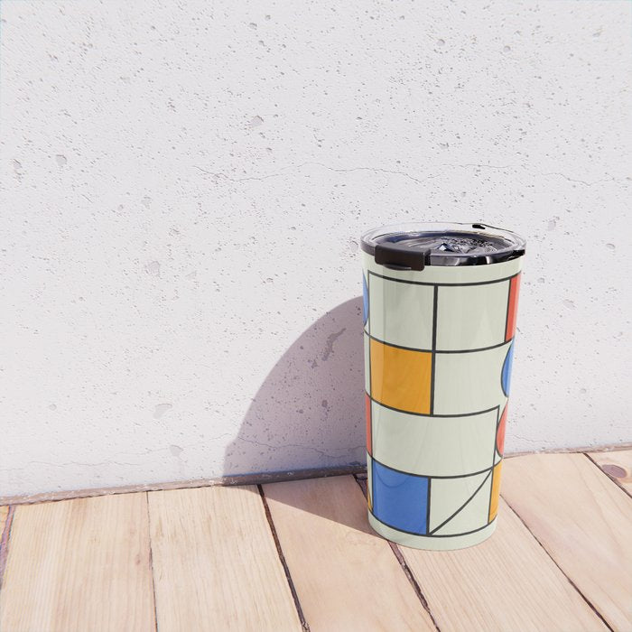 Bauhaus Blocks 02 Travel Mug Gallery Image 4