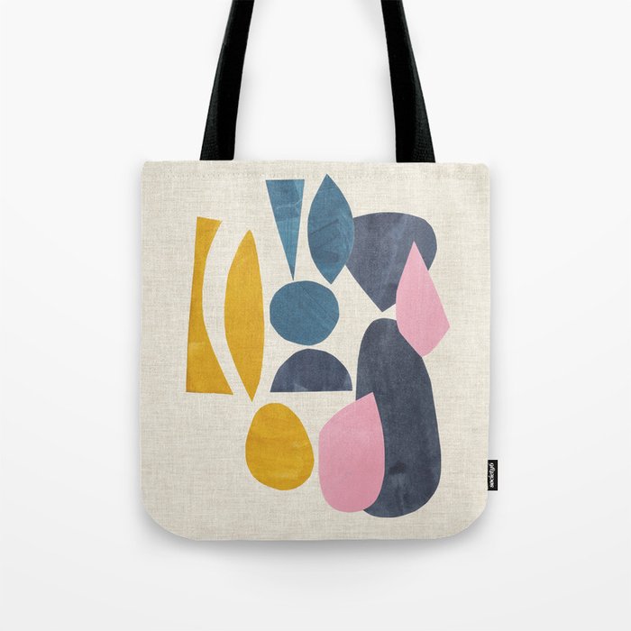 Gold Among Rocks Tote Bag Gallery Image 1