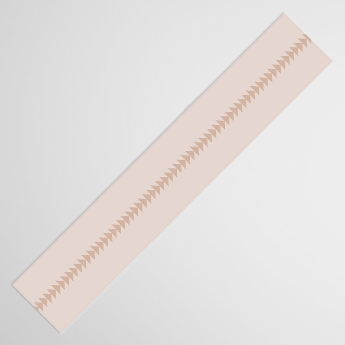 Minimal Triangles - Natural Table Runner Gallery Image 3
