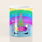 Rainbow Sparkle Unicorn Coffee Mug Gallery Image 4