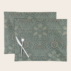 Ispahan by William Morris 1888 Antique Vintage Victorian Jugendstil Art Nouveau Retro Pattern Placemat Gallery Image 1