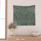 Ispahan by William Morris 1888 Antique Vintage Victorian Jugendstil Art Nouveau Retro Pattern Wall Tapestry Gallery Image 2