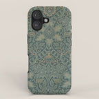 Ispahan by William Morris 1888 Antique Vintage Victorian Jugendstil Art Nouveau Retro Pattern iPhone Case Gallery Image 1