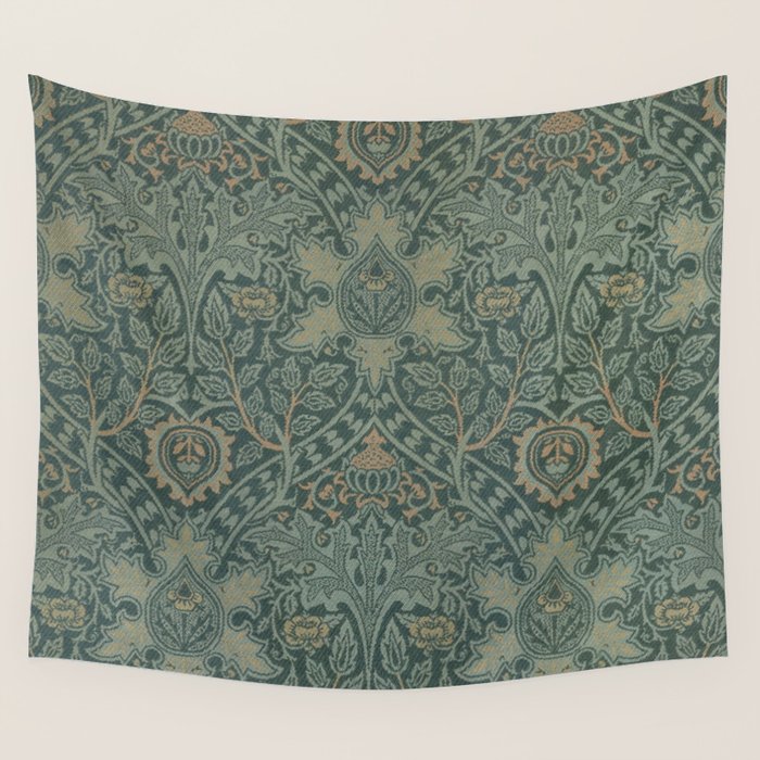 Ispahan by William Morris 1888 Antique Vintage Victorian Jugendstil Art Nouveau Retro Pattern Wall Tapestry Gallery Image 1