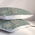 Ispahan by William Morris 1888 Antique Vintage Victorian Jugendstil Art Nouveau Retro Pattern Pillow Sham Gallery Image 3