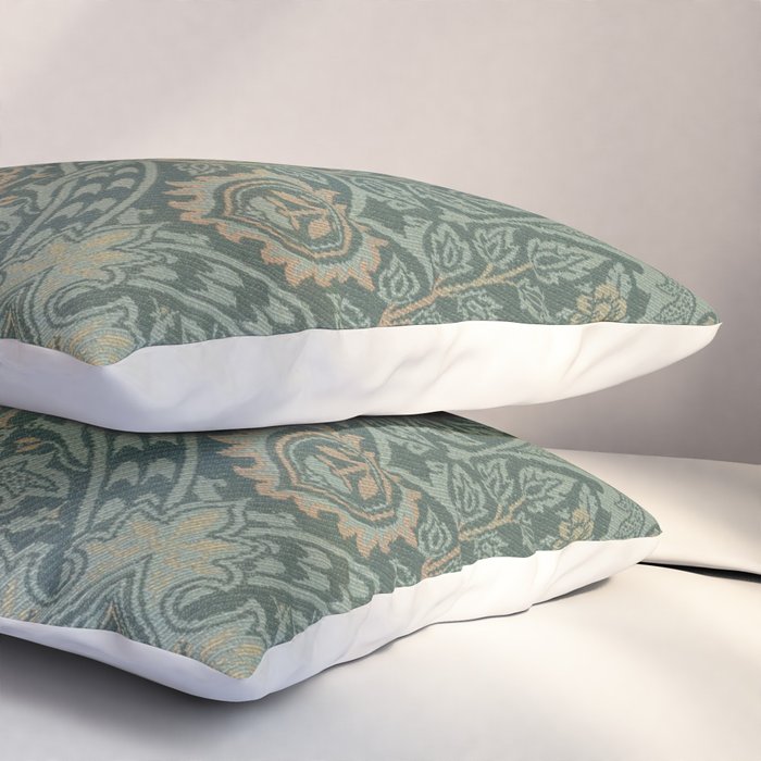 Ispahan by William Morris 1888 Antique Vintage Victorian Jugendstil Art Nouveau Retro Pattern Pillow Sham Gallery Image 3