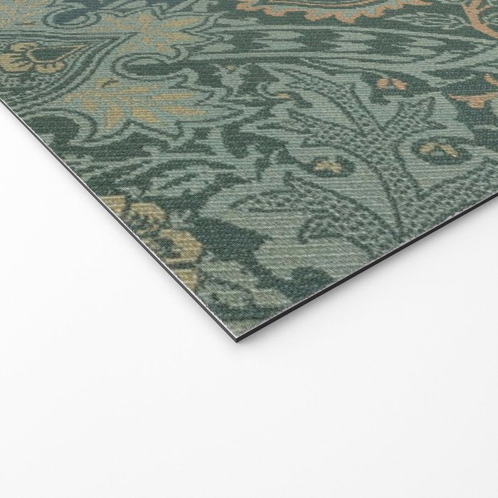 Ispahan by William Morris 1888 Antique Vintage Victorian Jugendstil Art Nouveau Retro Pattern Welcome Mat Gallery Image 2