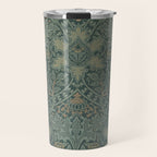 Ispahan by William Morris 1888 Antique Vintage Victorian Jugendstil Art Nouveau Retro Pattern Travel Mug Gallery Image 1