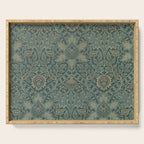 Ispahan by William Morris 1888 Antique Vintage Victorian Jugendstil Art Nouveau Retro Pattern Serving Tray Gallery Image 1