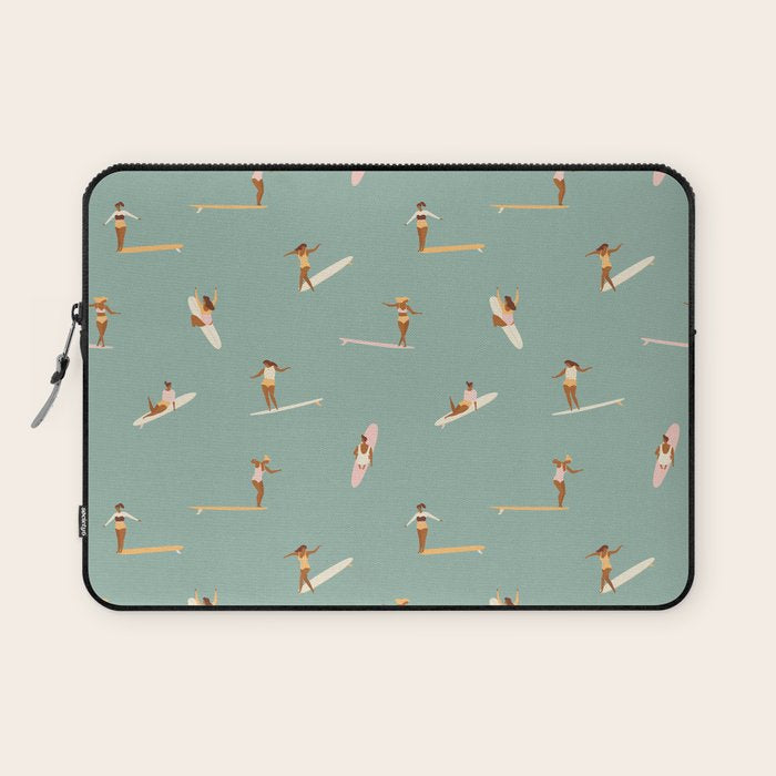 Surf sistas Laptop Sleeve Gallery Image 1