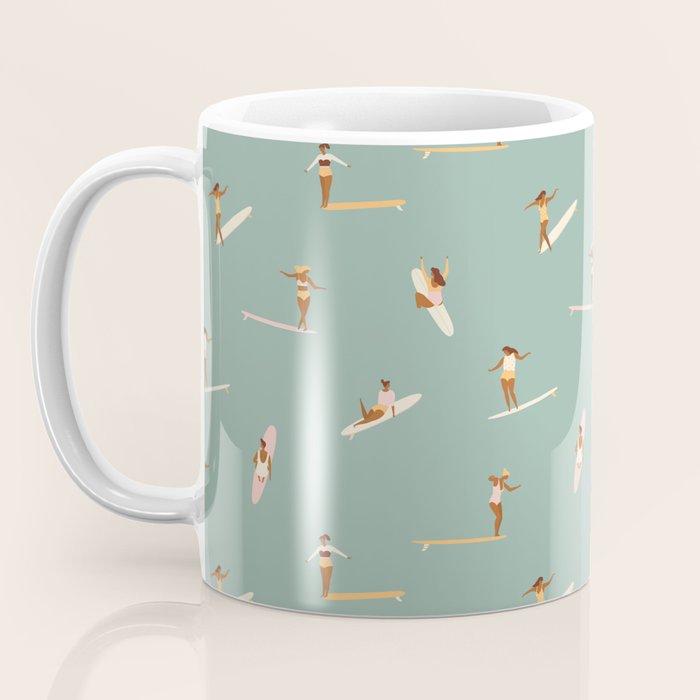 Surf sistas Coffee Mug Gallery Image 3