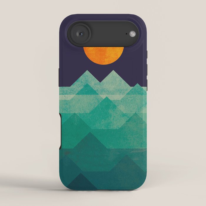 The ocean, the sea, the wave - night scene iPhone Case Gallery Image 2