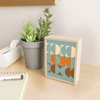 Vintage Geometric 04B Mini Art Print Gallery Image 2