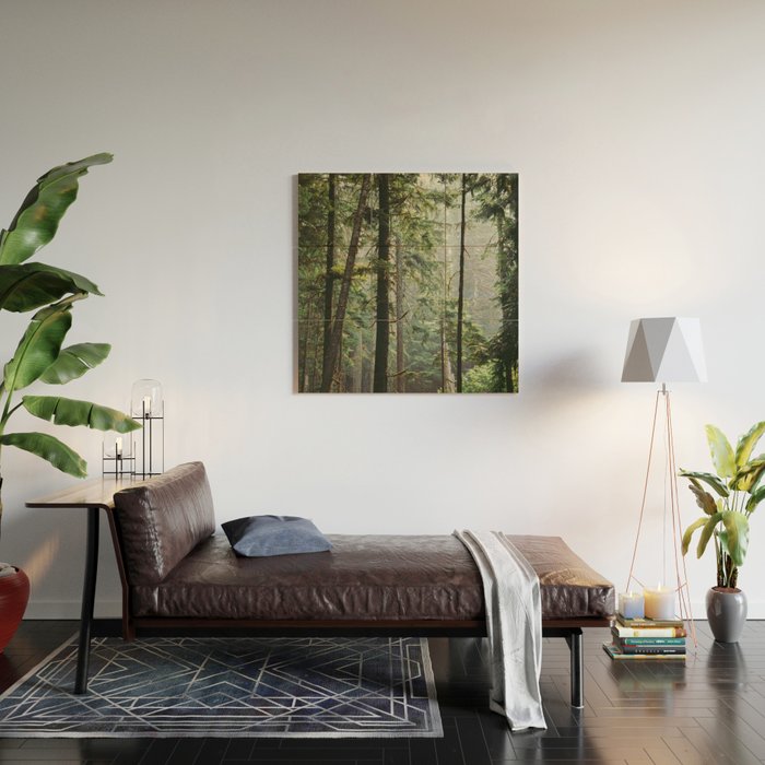 Forest VIII Wood Wall Art Gallery Image 2