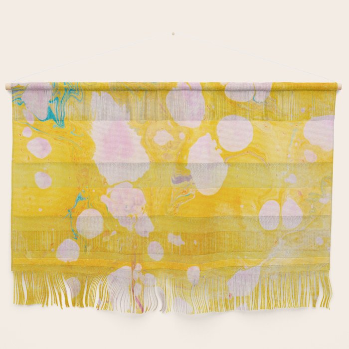 speckled marble | yellow Wall Hanging Gallery Image 1