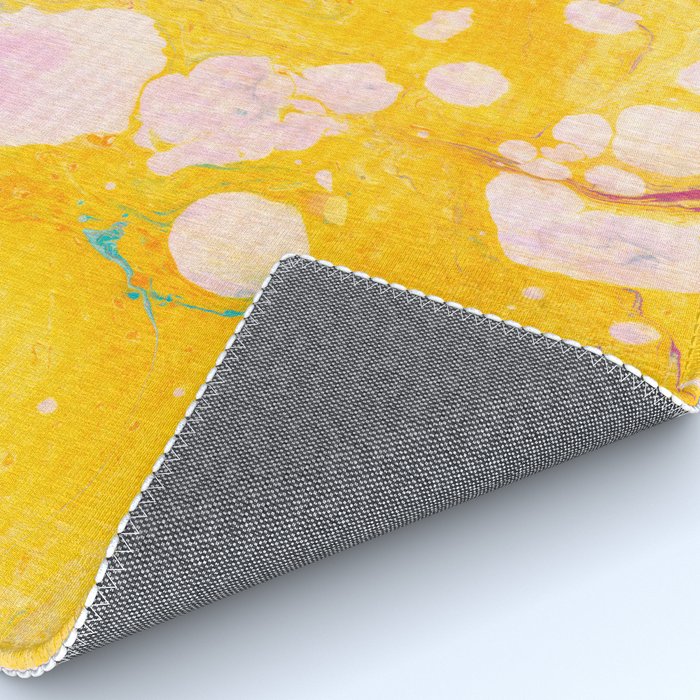 speckled marble | yellow Rug Gallery Image 4
