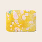speckled marble | yellow Bath Mat Gallery Image 1