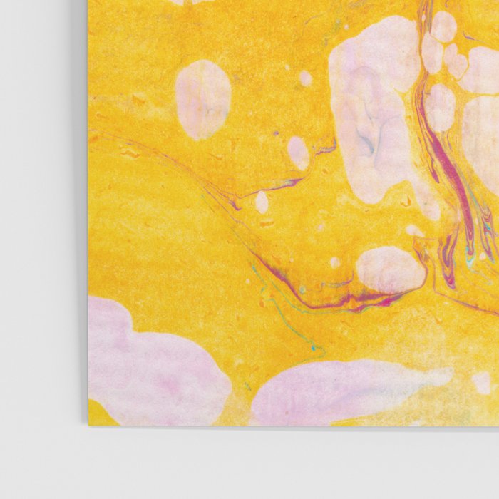 speckled marble | yellow Poster Gallery Image 3