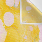 speckled marble | yellow Wall Tapestry Gallery Image 3