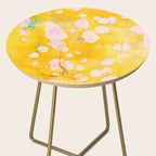 speckled marble | yellow Side Table Gallery Image 2