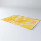 speckled marble | yellow Rug Gallery Image 3