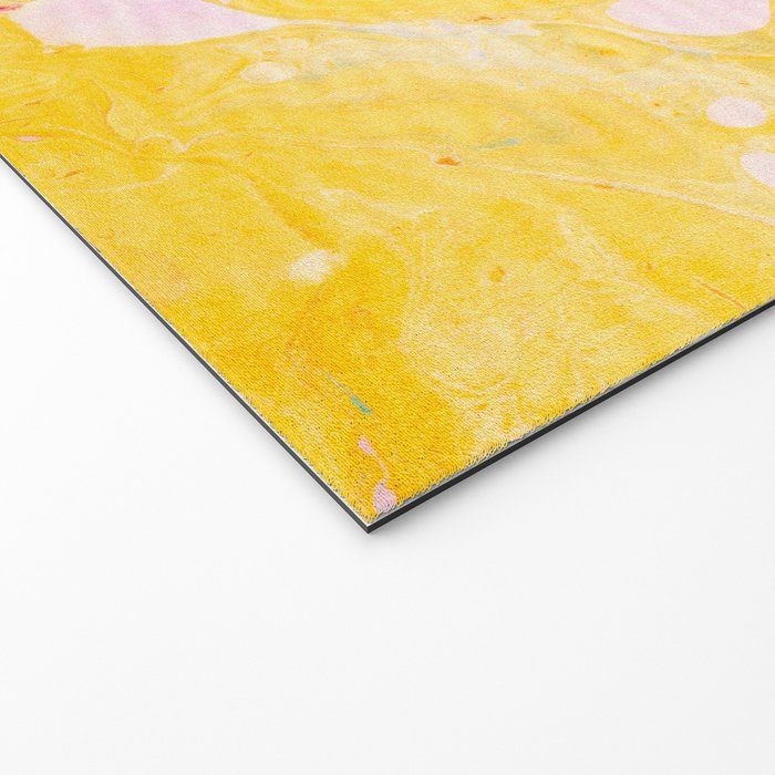 speckled marble | yellow Welcome Mat Gallery Image 2