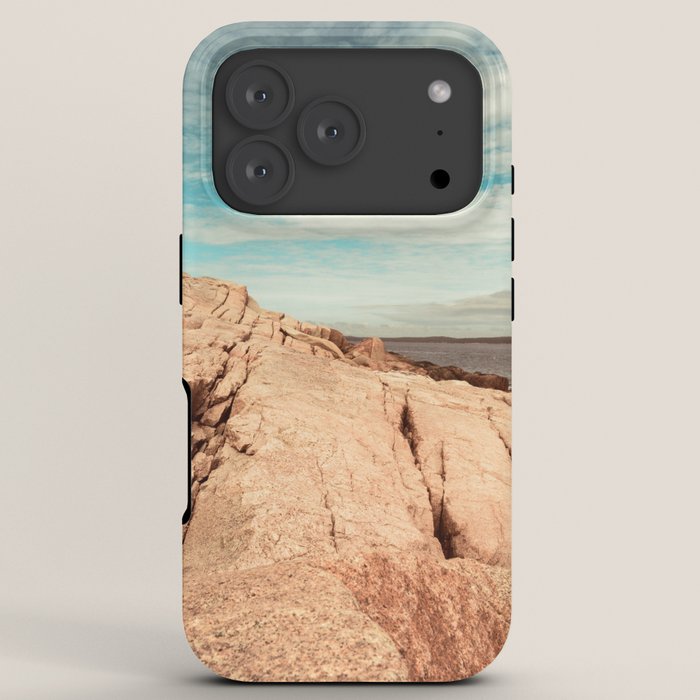 Between Earth and Sky - Travel photography - New England landscape - Maine coast iPhone Case Gallery Image 7