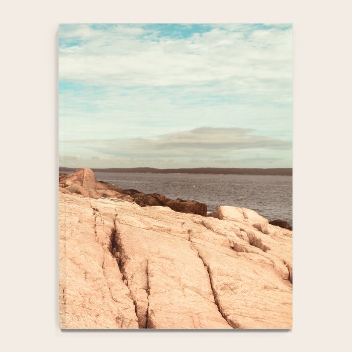 Between Earth and Sky - Travel photography - New England landscape - Maine coast Notebook Gallery Image 4