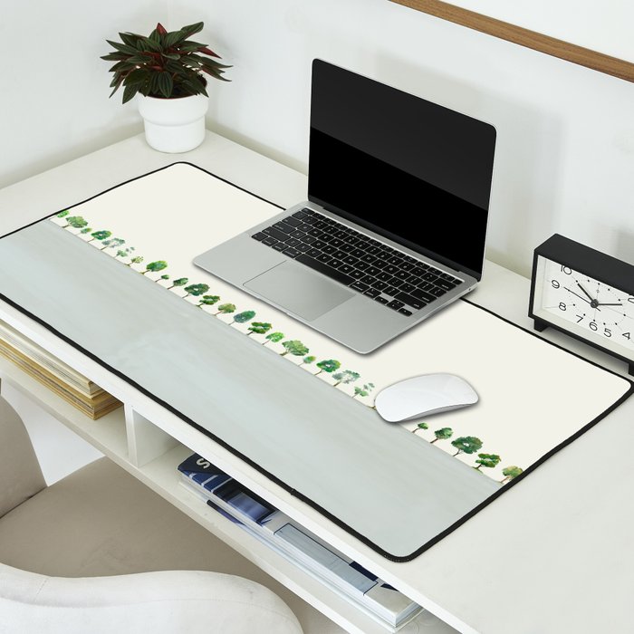 A Row Of Trees Desk Mat Gallery Image 2