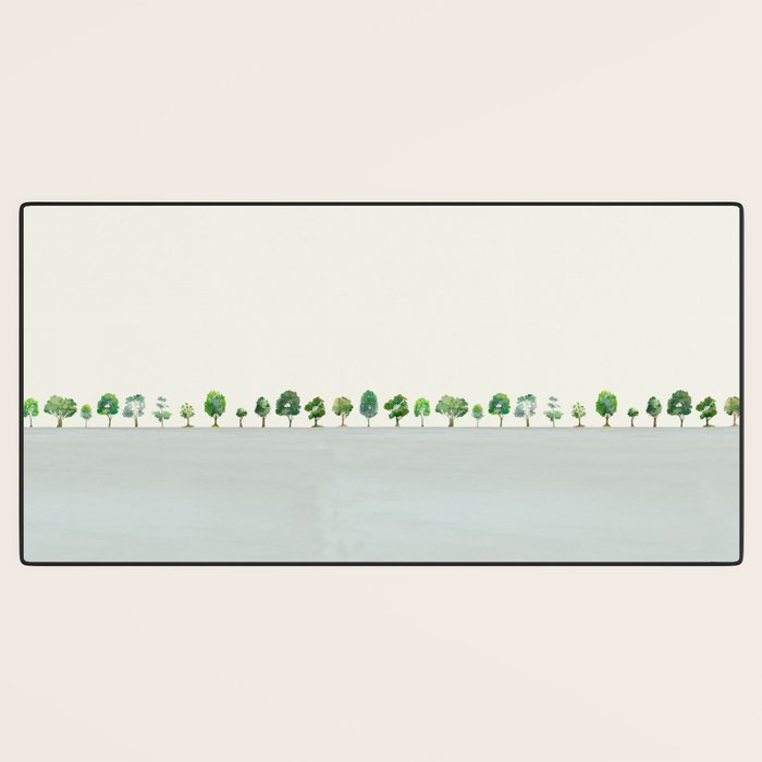 A Row Of Trees Desk Mat Gallery Image 3