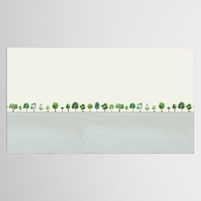 A Row Of Trees Tablecloth Gallery Image 2