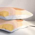 Sunrise landscape in yellow, orange, blue Pillow Sham Gallery Image 3