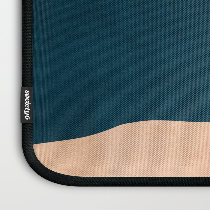 Sunrise landscape in yellow, orange, blue Laptop Sleeve Gallery Image 3