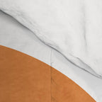 Sunrise landscape in yellow, orange, blue Comforter Gallery Image 4