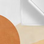 Sunrise landscape in yellow, orange, blue Wall Tapestry Gallery Image 3