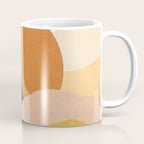 Sunrise landscape in yellow, orange, blue Coffee Mug Gallery Image 1