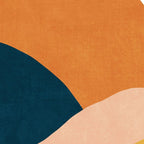 Sunrise landscape in yellow, orange, blue Coffee Mug Gallery Image 2
